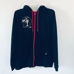 NWT Torrid Warner Bros Looney Tunes Road Runner Black Hoodie Sz 1 (14-16)
